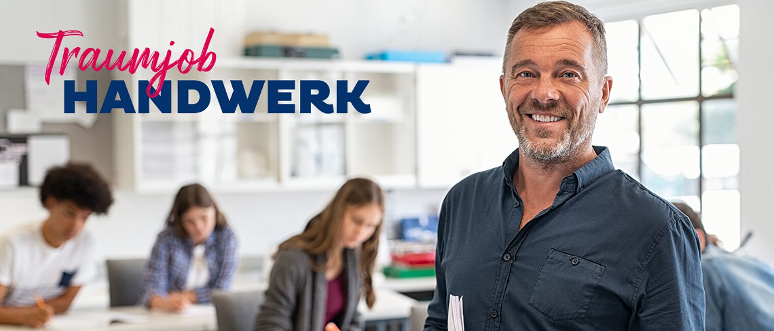 Informationen für Lehrkräfte und Multiplikatoren zur Integration der Berufsorientierung im Handwerk in den Unterricht.